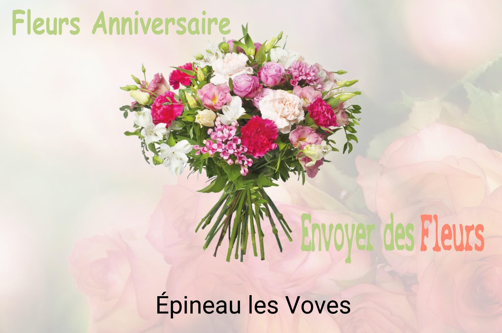 Bouquet de fleurs d’anniversaire livré à Épineau-les-Voves